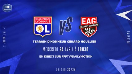 J21 I Olympique Lyonnais – En avant Guingamp ( 2 - 1 )