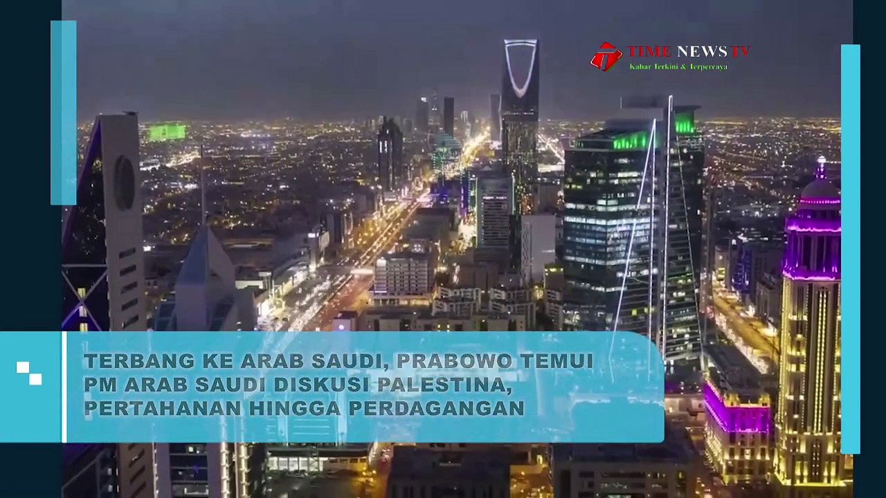 Menhan Prabowo Temui Perdana Menteri Arab Saudi Bahas Situasi Global Termasuk Palestina