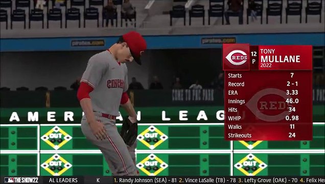 HOFBL Season 2: Reds @ Pirates (5/13) Tight game decided by close play