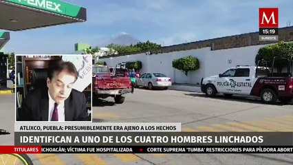 CDH lanza queja sobre los cuatro hombres linchados en Atlixco, Puebla