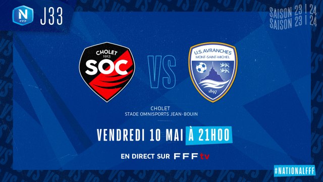 J33 I SO Cholet - US Avranches MSM (0-2)