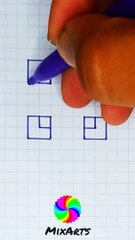 MixArts | How to Draw Aesthetic Figure Tutorial #art #3ddrawing #tutorial #aesthetic #principiante