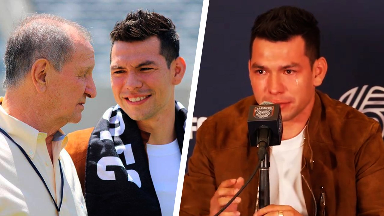 Chucky Lozano rompe en llanto al recordar a Enrique Meza en su presentación con San Diego FC