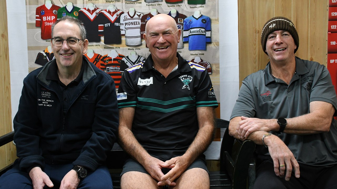 On the bench with Mick and Gary 14.06.24