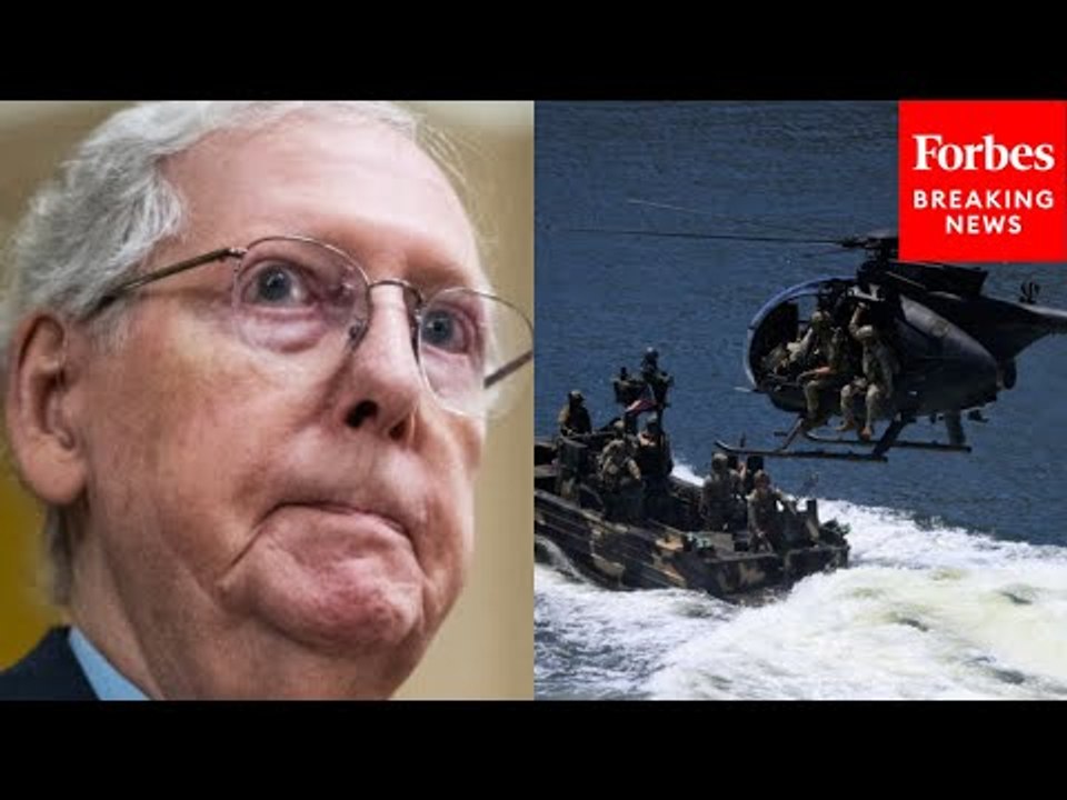 'Yesterday Is Right Now': Mitch McConnell Urges Support For Military Modernization Investments