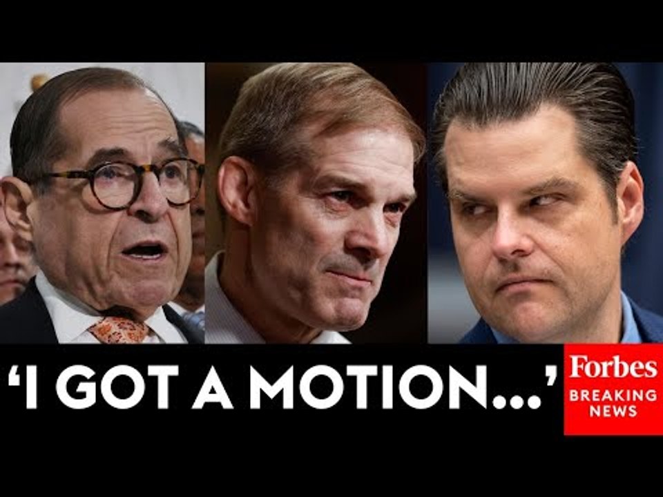 BREAKING: Judiciary Committee Suddenly Derailed When Matt Gaetz Battles Jim Jordan, Jerry Nadler