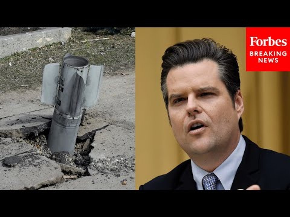 'We Shouldn't Be In A Race To The Bottom': Matt Gaetz Demands US Block Cluster Munition Transfers