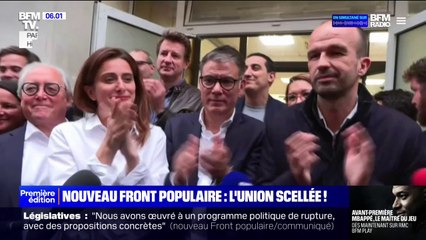 "Nouveau Front populaire": la gauche scelle l'union et annonce un programme commun