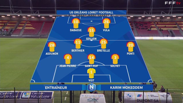 J15 I US Orléans – FC Versailles (2-1) en replay