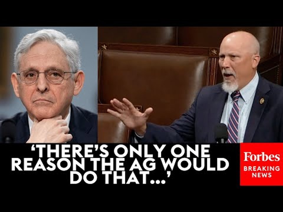 JUST IN: Chip Roy Unleashes On Merrick Garland For Blocking Biden-Hur Audio Release