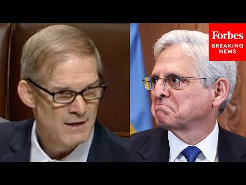 BREAKING NEWS: Jim Jordan Eviscerates Merrick Garland On The House Floor Ahead Of Contempt Vote