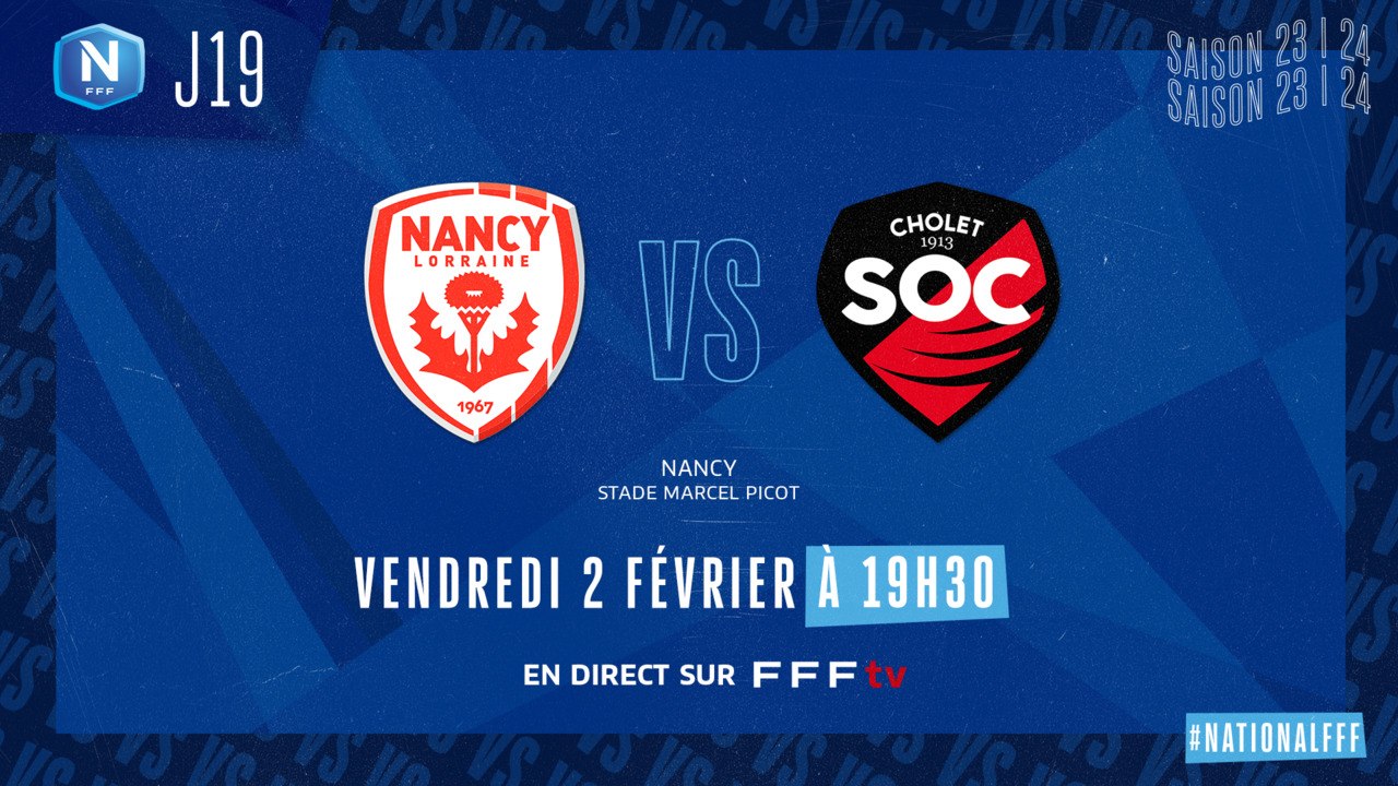 J19 I AS Nancy Lorraine - SO Cholet (1-0)