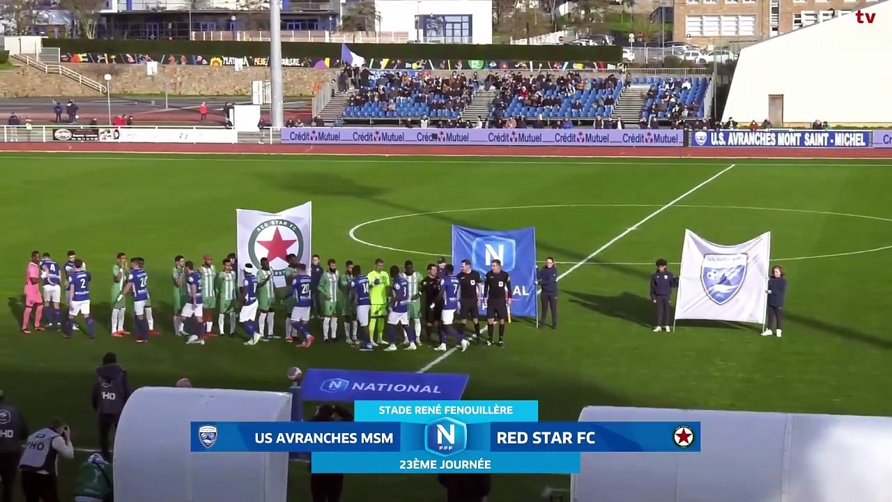 J23 I US Avranches MSM – Red Star FC  (0-0) en replay