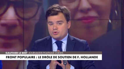 L'édito de Gauthier Le Bret : «Front populaire : le drôle de soutien de François Hollande»