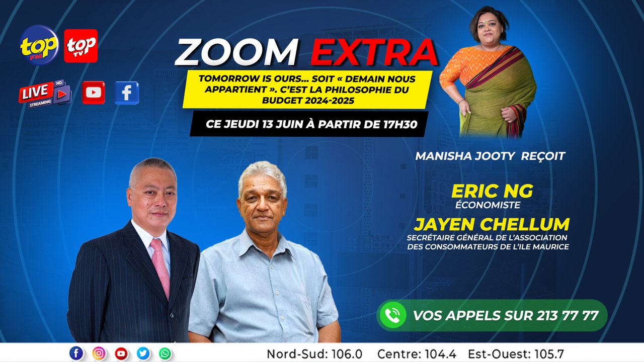 ZOOMEXTRA : Manisha Jooty reçoit Eric Ng et Jayen Chellum.