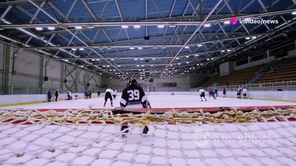 LOOKS LIKE NHL, PLAYS LIKE NBA