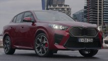 BMW iX2x Drive 30 Design Preview in Fire Red