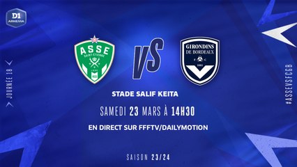 J18 | AS Saint-Etienne – FCG Bordeaux (1-0)