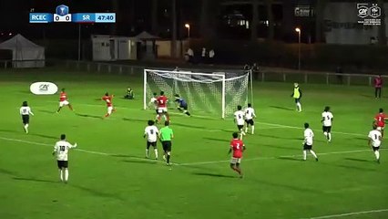 Adama Baradji ouvre le score pour le Stade de Reims !