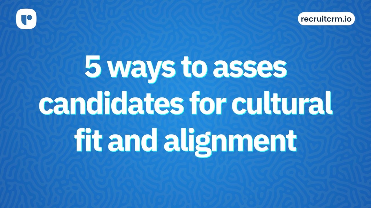 Candidate cultural fit assessment