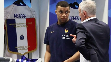France-Chili : le vestiaire des Bleus à Marseille