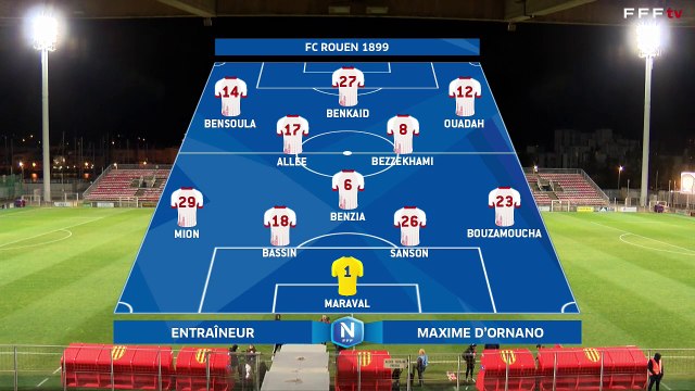 J24 I FC Martigues – FC Rouen 1899 (3-1) en replay