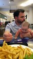 Fry Me to the Moon! Baby Girl's Hilarious Quest for Dad's Fries