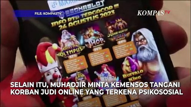 Menko PMK Usul Korban Judi Online Jadi Penerima Bansos: Banyak yang Jadi Miskin