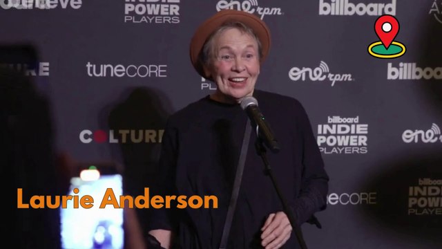Laurie Anderson Accepts the Artist Indie Icon Award | Billboard Indie Power Players 2024