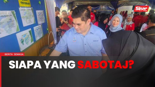 Tiada air di Kota Kinabalu disebabkan unsur sabotaj?