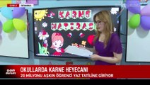 Karnesini alan minik öğrencinin canlı yayında gülümseten ödev isyanı: Biraz da tatilimizi yapalım ya!