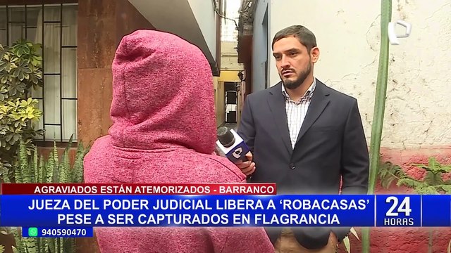 Municipio de Barranco rechaza liberación de dos ladrones capturados por serenos