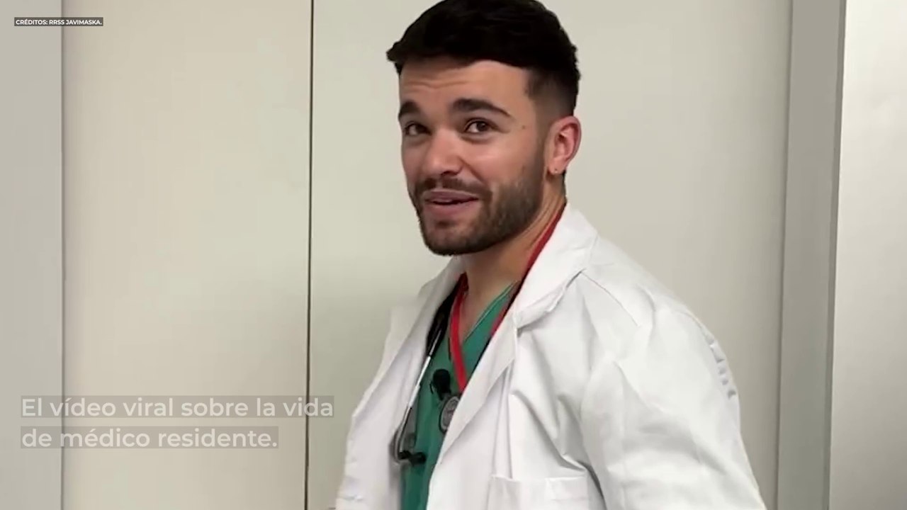 El vídeo viral de la reflexión sobre la vida de médico residente en un hospital
