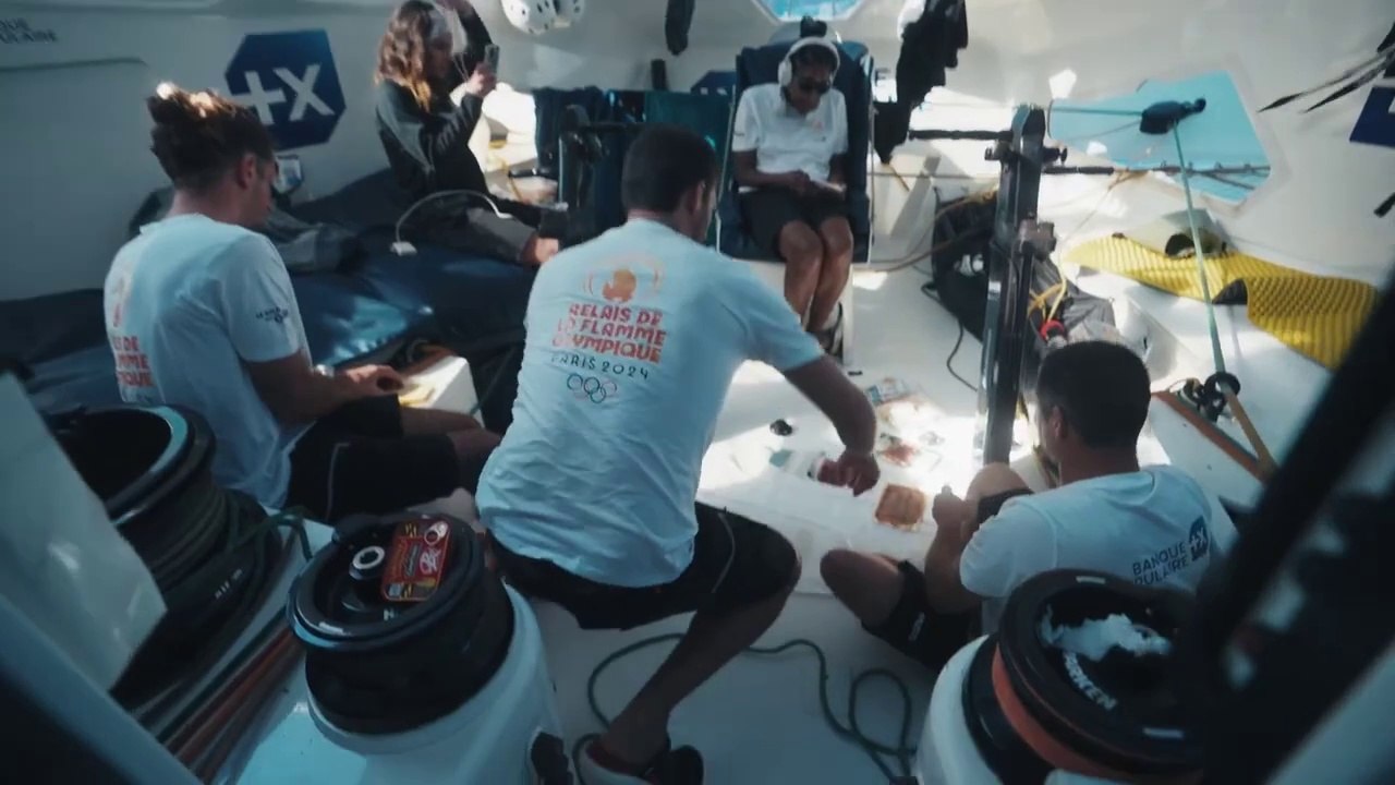 VoileBanquePop 2024 : Relais des Océans - A fond vers la Guadeloupe ! - Maxi Banque Populaire XI