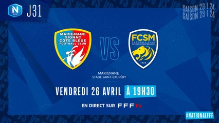 J31 I Marignane Gignac FC - FC Sochaux M. (1-2)