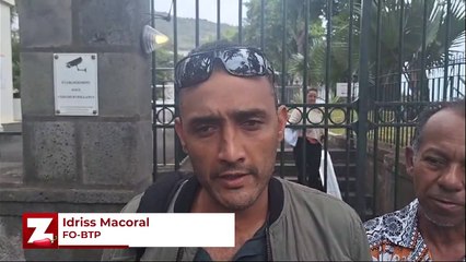 Idriss Macoral de la FO-BTP fait le point sur la fin de la grève