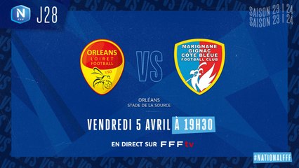J28 I US Orléans – Marignane Gignac FC (1-1)