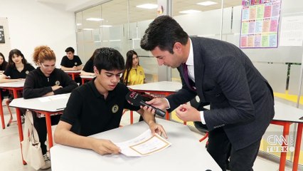 Demirören Medya Lisesi karne heyecanı