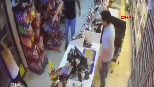 Adana'da kadının tabancayla vurulması güvenlik kamerasında