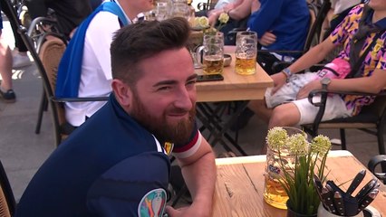 Scotland fans party in Munich ahead of Euro 2024 opening