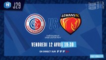 J29 | LB CHATEAUROUX - LE MANS FC (1-2), le résumé I National