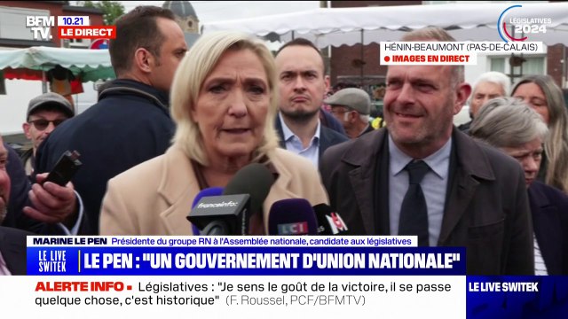 Marine Le Pen dénonce le canal hystérique des Républicains opposé à l'accord RN/Éric Ciotti