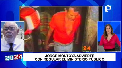 Jorge Montoya: "Los fiscales no pueden ir contra las normas promulgadas del Congreso"