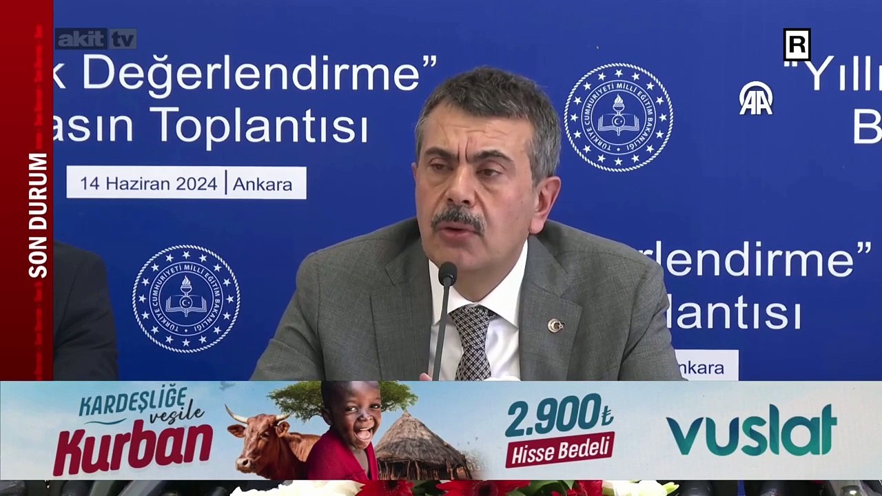 Bakan Tekin merak edilen konular hakkında açıklamalarda bulundu