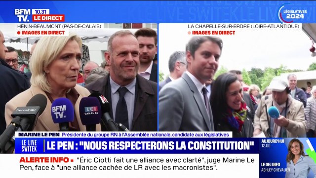 Elle est pour l'union des droites : Marine Le Pen s'exprime sur sa nièce Marion Maréchal