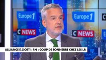 «Je dis bravo à Eric Ciotti» : Nicolas Dupont-Aignan félicite une possible alliance LR-RN