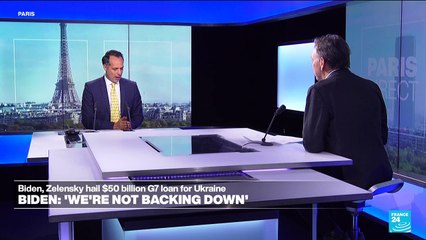 'We're not backing down': Biden, Zelensky hail $50 billion G7 loan for Ukraine