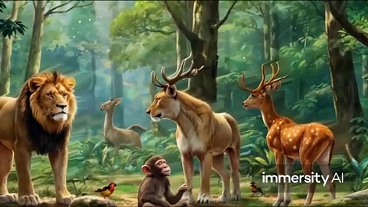 Rabbit & the animals