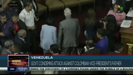 Venezuela condemns attack against Colombian vice president's father