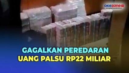 Polisi Gerebek Ruko Pembuatan Uang Palsu Rp22 Miliar di Srengseng